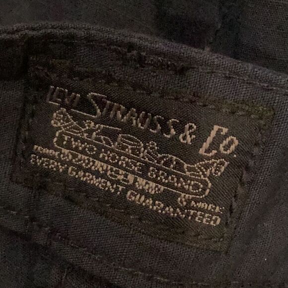 Levi’s Navy Blue Cargo Shorts Sz 40 - Picture 11 of 11